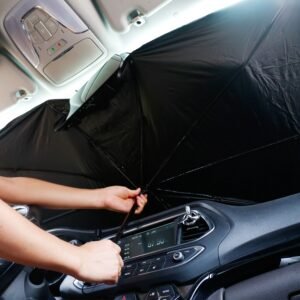 Car Sunshade Umbrella Foldable Sun Visor Protector Car Windshield Reflector Umbrella - Image 11