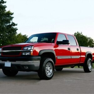 4PCS Wheel Rivet Fender Flares Pocket Style for 07-13 Chevy Silverado 1500 2500HD/3500HD - Image 6