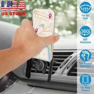Universal Car Air Vent Phone Mount Car Phone Holder Bracket Cradle Dashboard Car Phone Stand with Strong Vent Clip - Image 5