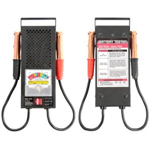 Battery Load Tester 6-12V 100A Battery Tester with Heavy Duty Insulated Copper Clips Carrying Handle for Automotive Repair - Image 5