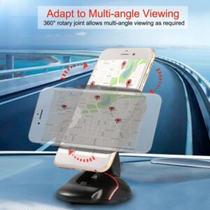 Car Phone Holder Washable Strong Sticky Gel Pad Adjustable Dashboard Phone Mount Cradle for iPhone XS 8 7 Plus Samsung S9 - Image 5