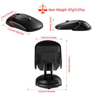 Car Phone Holder Washable Strong Sticky Gel Pad Adjustable Dashboard Phone Mount Cradle for iPhone XS 8 7 Plus Samsung S9 - Image 10