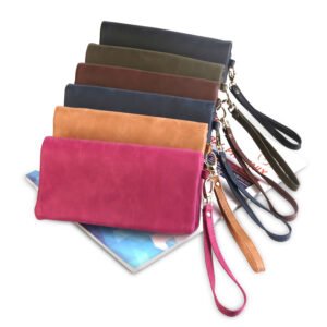 Luxury Women?s Leather Clutch Wallet Card Holder Phone Case Purse - Image 2
