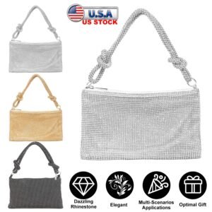 Women Glitter Evening Bags Shiny Rhinestone Lady Handbag Purses for Parties Wedding Cocktail - Image 10
