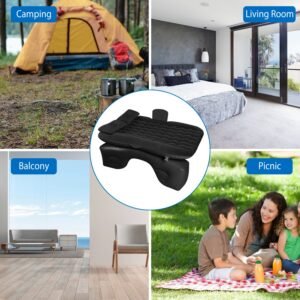 Car Air Mattress Bed Inflation Car Mattress Bed Portable Travel Camping Sleep Mat Car Inflation Bed For Trip - Image 11