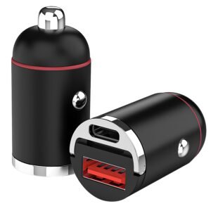 2Pcs 100W USB Type-C Car Charger QC4.0 PD3.0 USB Fast Charging Adapter Dual Port Car Cigarette Lighter Compatible with iPhone14/13/12 IPad Samsung - Image 12