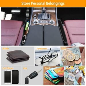 2-Pack Deluxe Seat-Wedge Organizer - Image 7