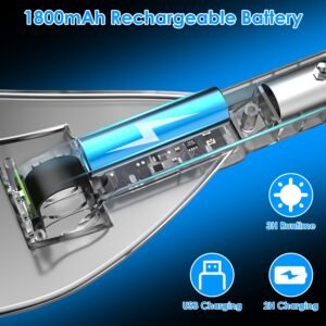 3 In 1 Car Snow Removal Shovel with Lights Car Snow Removal Tool Telescopic Windshield Ice Scraper Snow Brush Shovel - Image 11