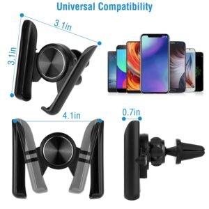 Universal Car Air Vent Phone Mount Car Phone Holder Bracket Cradle Dashboard Car Phone Stand with Strong Vent Clip - Image 10