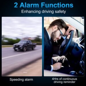 Universal Car HUD GPS Head up Display Speedometer Odometer with Acceleration Time Compass Altitude Driving Distance Over Speed Alarm HD LED Display fo - Image 9