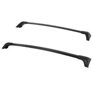 Car Roof Rack Cross Bars Aluminum Alloy Cargo Carrier Rooftop Crossbars Fit for Toyota RAV4 2019-2024 with Side Rails for Cargo Carrier Bag Kayak Bike - Image 14
