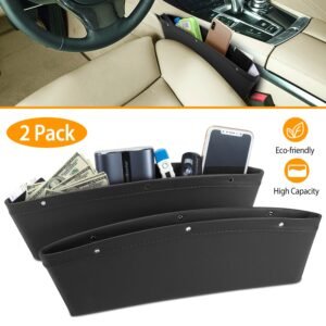 2-Pack Deluxe Seat-Wedge Organizer - Image 3