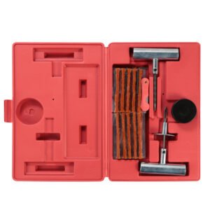57 Pcs Universal Tire Repair Tools Kit Flat Tire Puncture Repair Tools for Cars Trucks - Image 14