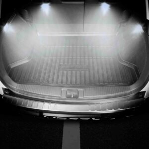 10Pcs 12V T10 LED Light Bulb Wedge Base Interior Dome Map LED Lights License Plate Trunk Side Positioning Lights 6000K White - Image 13