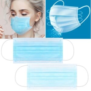 50Pcs 3-Layers Disposable Face Masks Elastic Earloop 95% Melt-Blown Filter Sanitary Face Mask - Image 9