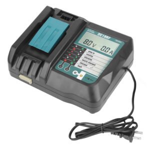 Rapid Charger Replacement Fit for Makita 14.4-18V Battery BL1860 BL1830 BL1850 with
LCD Display USB Port - Image 12