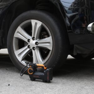 140W 150PSI 21V Battery Powered Tire Inflator Cordless Air Pump  Digital Air Compressor with LED Light for Cars Motorcycles Bicycles Balls - Image 14