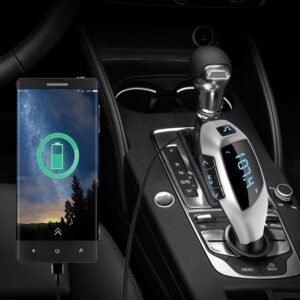 Car FM Wireless Transmitter USB Charge Hands-free Call MP3 Player Supports U Disk TF Card Reading - Image 8