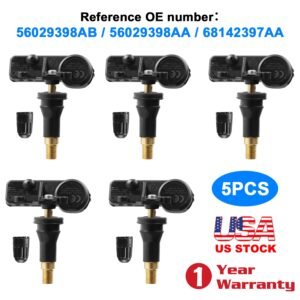 5PCS Tire Pressure Sensor TPMS Tire Pressure Monitoring System Sensor for Jeep Chrysler Dodge Ram - Image 3
