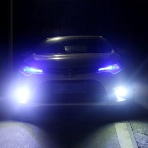 2 Pcs 2.5"Auto COB LED Fog Light 1200LM 6000k White IP65 Waterproof Halo Angel Eye Ring Bulb Lamp Driving DRL 12V - Image 11