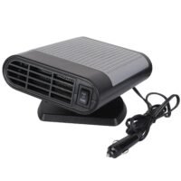 12V 150W Portable Car Heater Heating Fan 2 In 1 Defroster Defogger Demister Windshield Heater Automotive Cooling Fan with Air Purification 360? Rotati