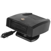 12V 150W Portable Car Heater Heating Fan 2 in 1 Defroster Defogger Demister Windshield Heater Automotive Cooling Fan with 360?Rotating Base