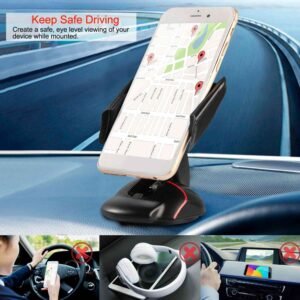 Car Phone Holder Washable Strong Sticky Gel Pad Adjustable Dashboard Phone Mount Cradle for iPhone XS 8 7 Plus Samsung S9 - Image 9