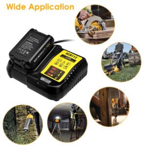 Rapid Charger Replacement Fit for Dewalt 10.8-20V Battery DCB107 DCB101 DCB200 DCB205 - Image 12