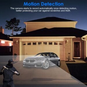 1080P Car DVR 3in Camera Dash Cam Camcorder Camera Recorder with 100? Angle Loop Recording Motion Detection - Image 8