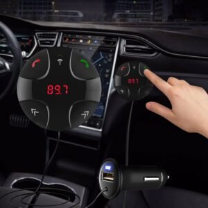 Wireless FM Transmitter wireless 4.2 Car Kit Fast USB Charge Hands-free Call MP3 Player TF Card LED Display for Car Audio System - Image 10