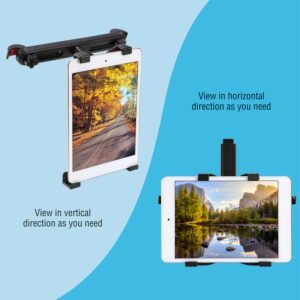Car Headrest Tablet Mount 360? Rotation Car Tablet Holder Universal for 7-11 Inch iPad iPad Air iPad Pro Galaxy Tab Kindle Fire - Image 3