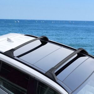 Car Roof Rack Cross Bars Aluminum Alloy Cargo Carrier Rooftop Crossbars Fit for Toyota RAV4 2019-2024 with Side Rails for Cargo Carrier Bag Kayak Bike - Image 12