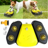 Dog Water Fountain Dispenser Step-on Activated Sprinkler for Drinking Shower Fun
