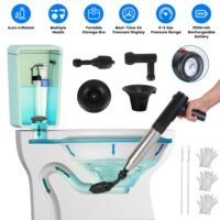 Electric Toilet Plunger High Pressure Air Gun Plunger For Toilet Unclogging Pipe