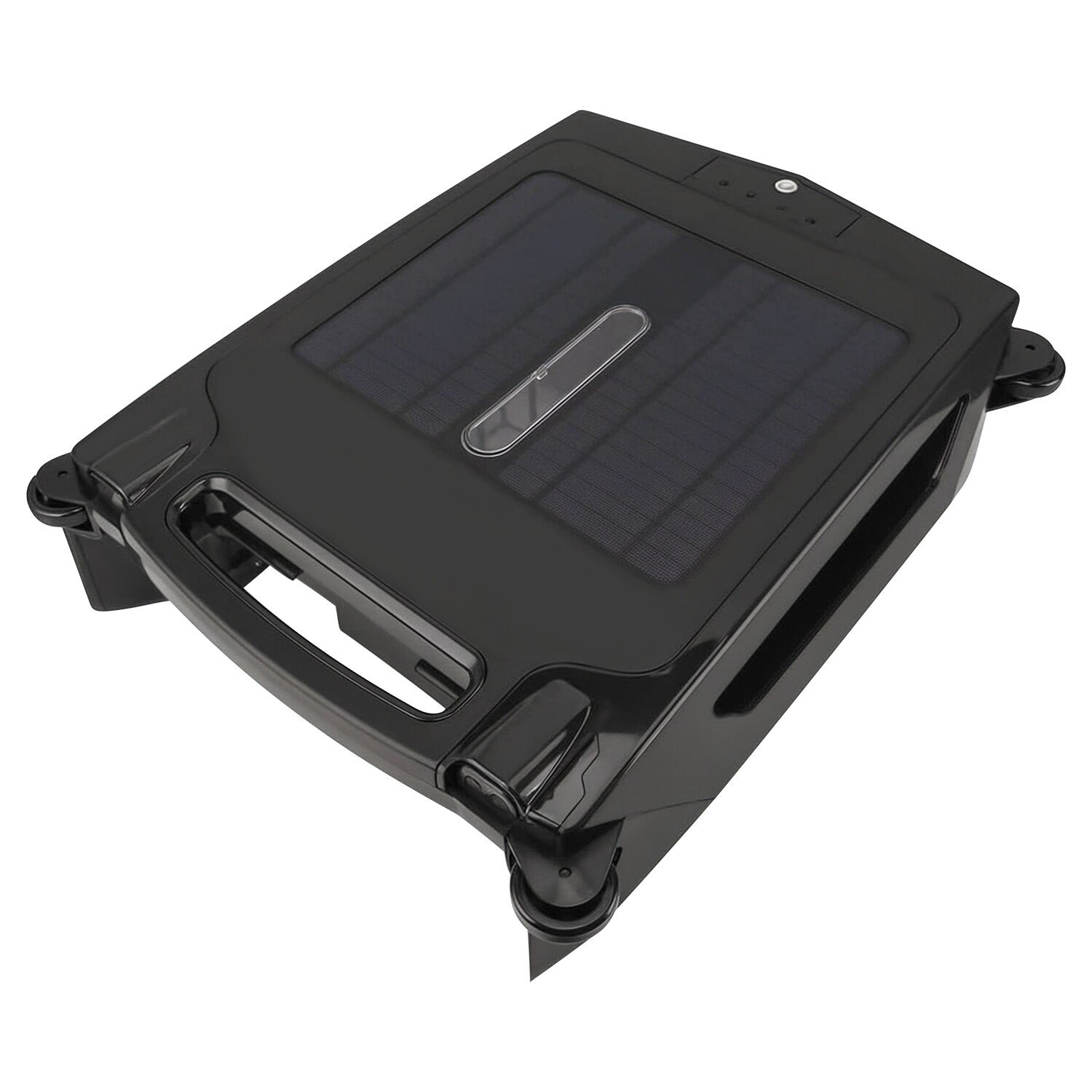 Solar Robotic Pool Cleaner Skimmer Automatic Swimming Pool Surface Cleaner Robot - Image 3