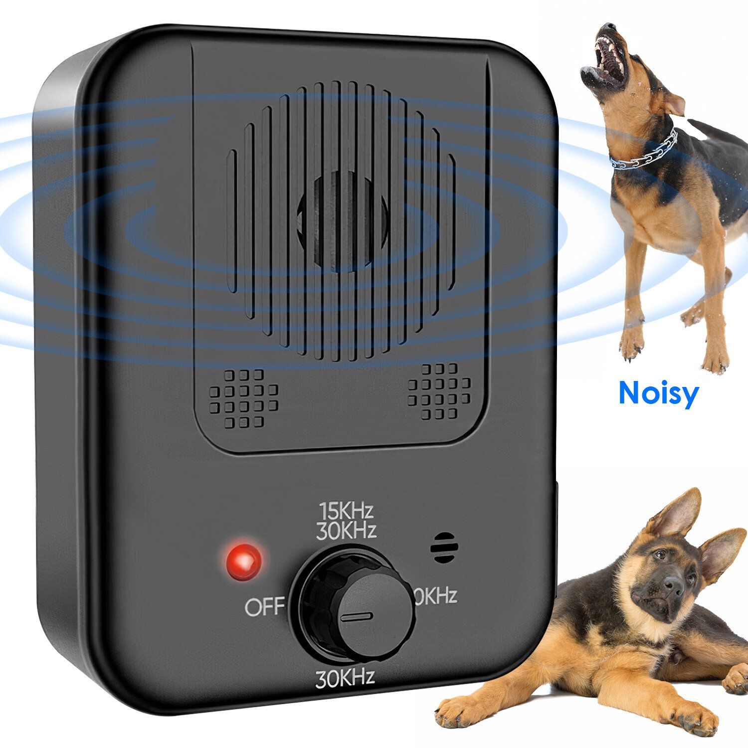 3 Levels Outdoor Ultrasonic Anti-Barking Device Dog Bark Control Sonic Silencer 737547592605