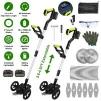 Cordless Electric Brushless Cutter Lawn Edger Grass String Trimmer