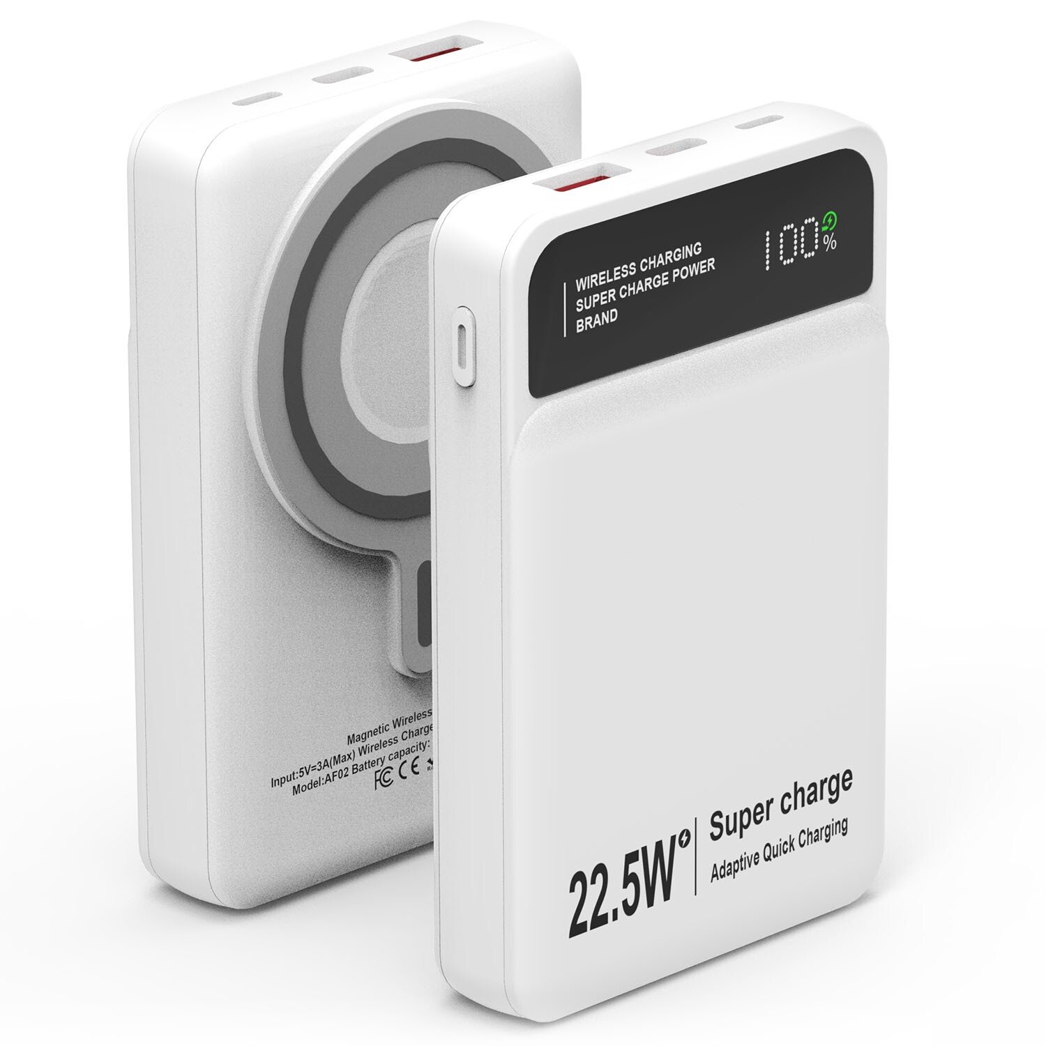 5000mAh Power Bank Magnetic Wireless Charging for iPhone 13/14/15 Pro - Image 2