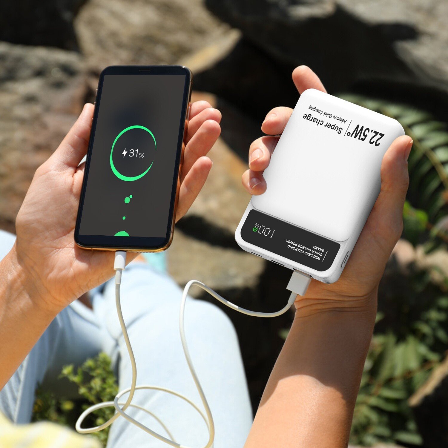 5000mAh Power Bank Magnetic Wireless Charging for iPhone 13/14/15 Pro - Image 5