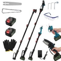 4-IN-1 Electric Pruner Kit Brushless Cordless Chainsaw & Electric Pruning Shears