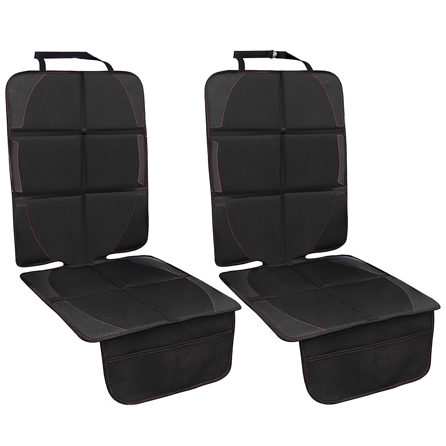 2Pcs Car Seat Cover Protector Padded Mat Child Baby Non-slip Car Universal Pad - Image 3