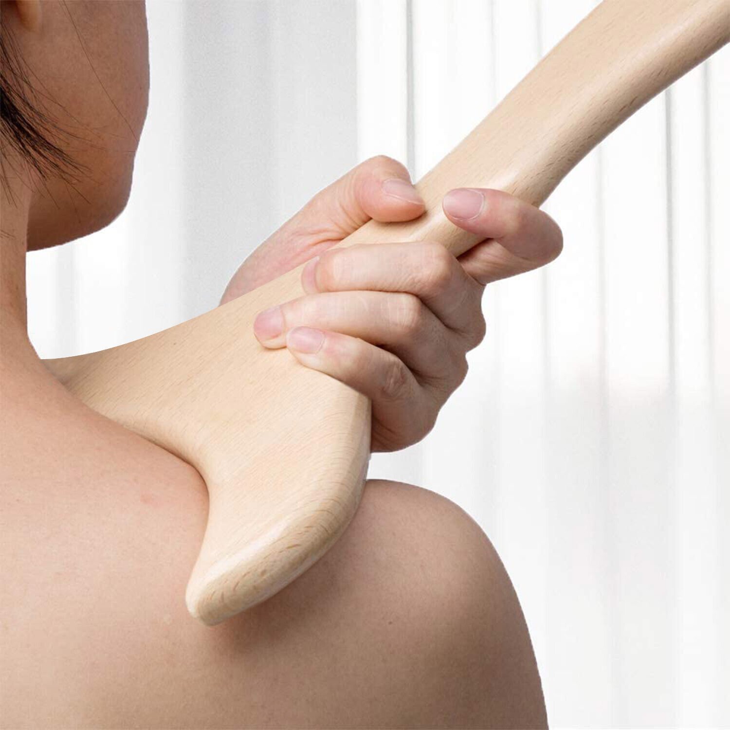 Anti Cellulite Body Shaping Lymphatic Drainage Wood Therapy Massage Scraping - Image 2