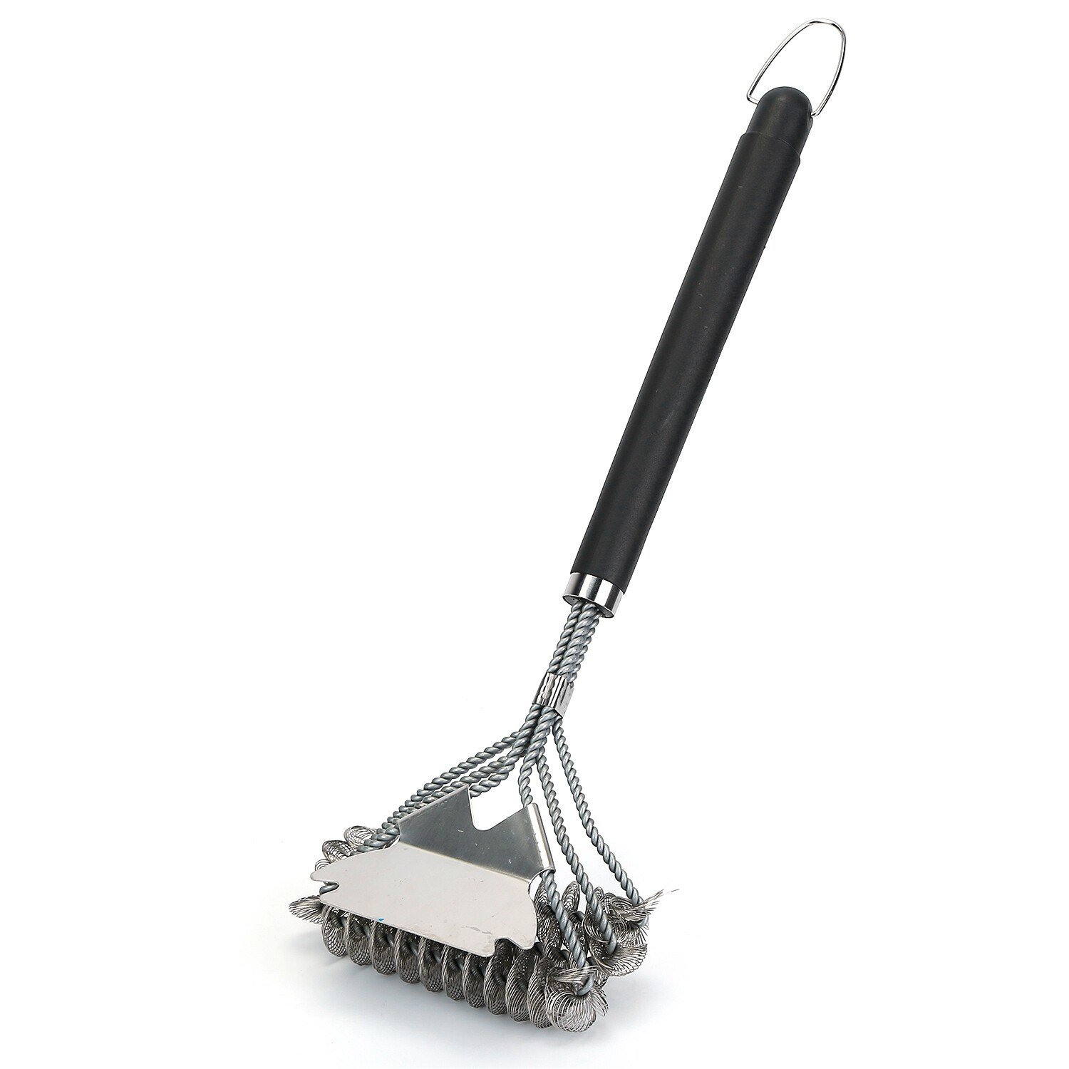 16.5 inch Grill Stainless Steel Cleaner Wire Bristle Barbecue Scraper BBQ Brush