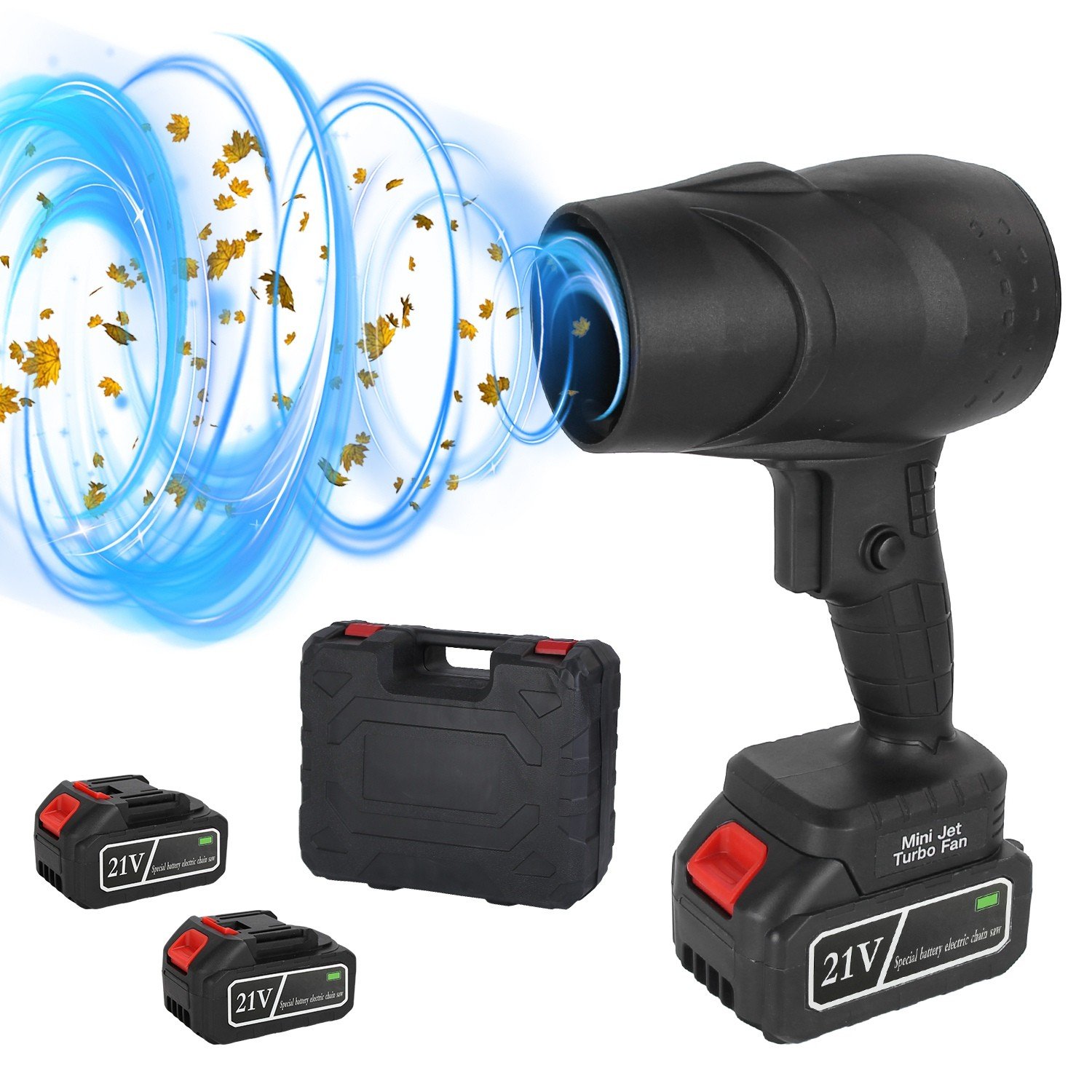 Cordless Leaf Blower Portable Dust Cleaner Handheld Lightweight Blower 130000RPM - Image 3