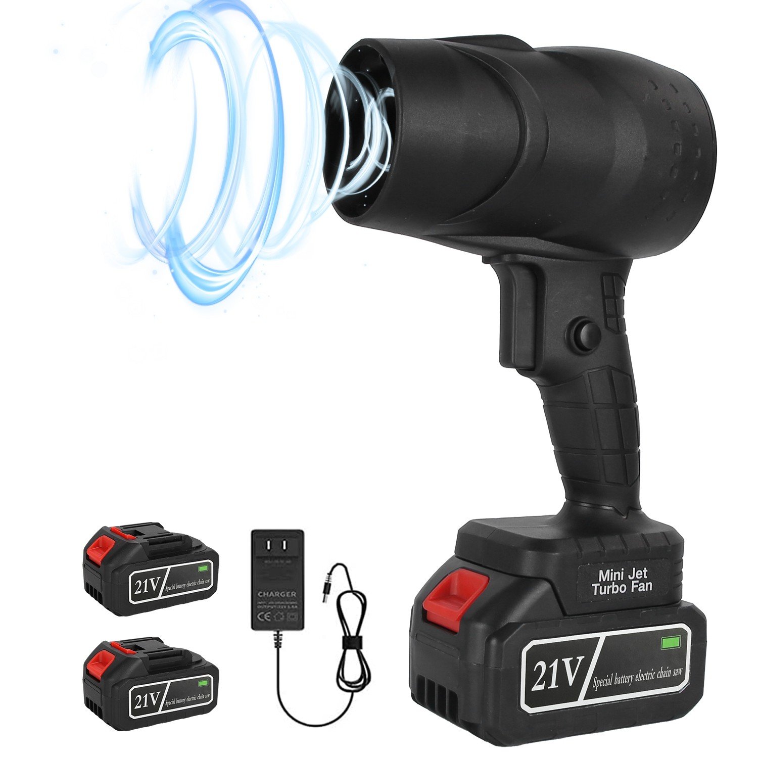 Cordless Leaf Blower Portable Dust Cleaner Handheld Lightweight Blower 130000RPM - Image 5