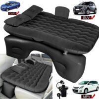 Inflatable Car Air Mattress Bed Travel Trip Camping Sleep Mat Car Inflation Bed