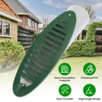 4Inch Green Angled Yard Drainage Pipe With Sloped Grate Yard Drain Emitter