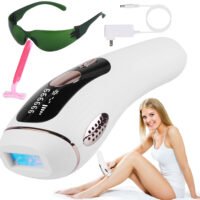 IPL Laser Hair Removal 999999 Flashes Permanent & Painless Hair Remover Device