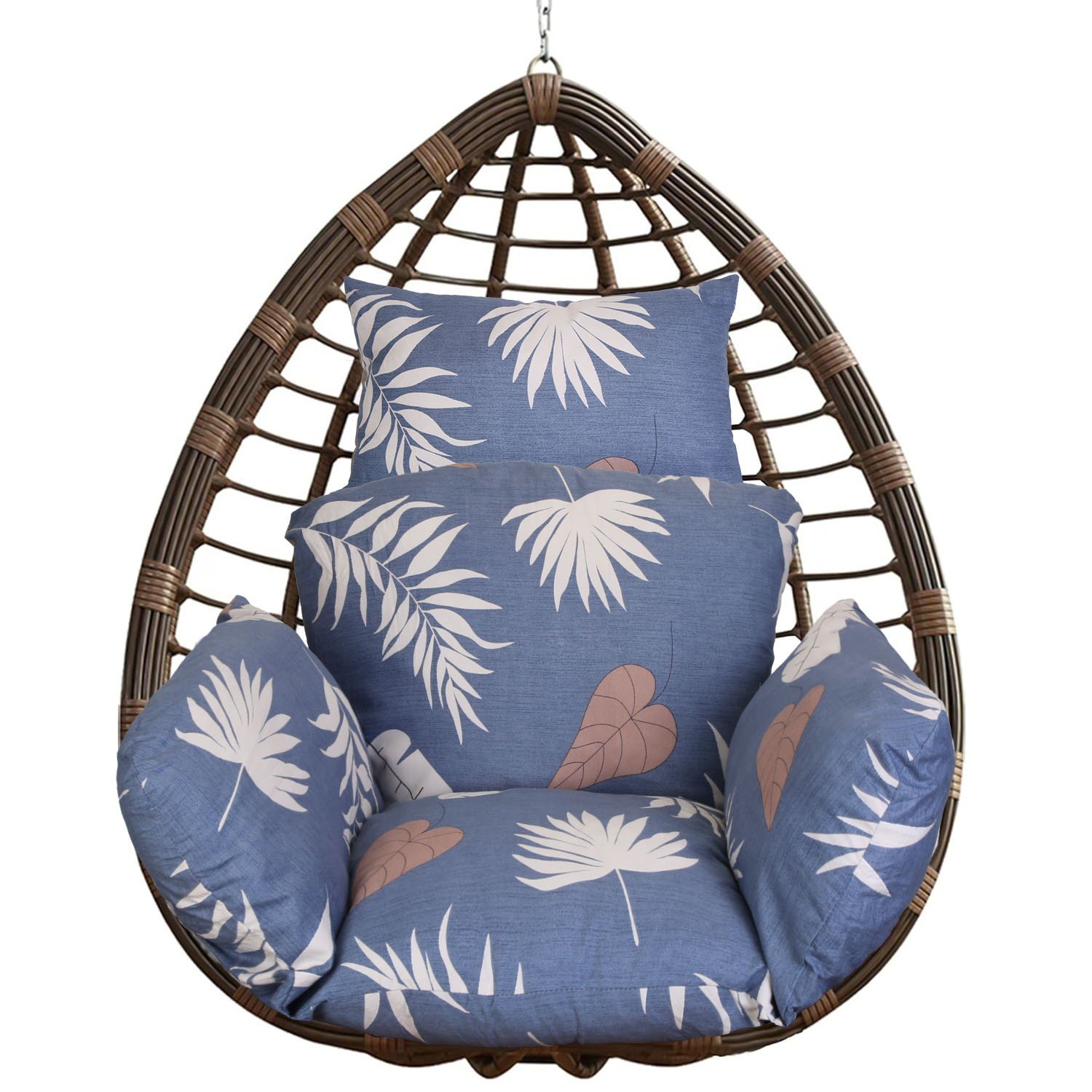 Egg Chair Replacement Cushion Egg Swing Chair Pad for Outdoor Hanging Chairs - Image 2