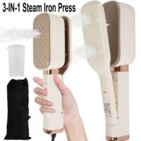 Travel Steamer for Clothes 1000W 3IN1 Steam & Iron & Press Deep Wrinkle Removal